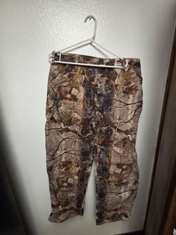 Carhartt Pants Men 38x30 Camo Carpenter Realtree Relax Fit B235977 Vintage USA