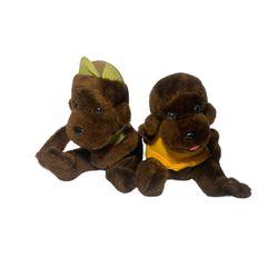 Dakin Love Monkey Couple Plush AS IS (READ)
