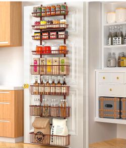 Over The Door Pantry Organizer, Pantry Door Organizer Shelves