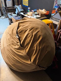 Ultimate Sack Beige Bean Bag