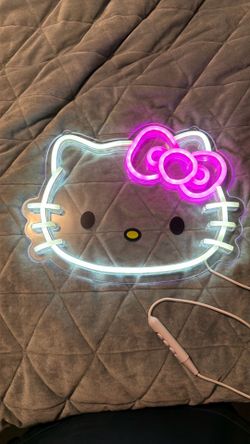 Hello kitty neon perfect condition