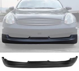06-07 Infiniti G35 2Dr Sport G Style Front Bumper Lip