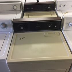 Washer And Dryer Set - Bisque