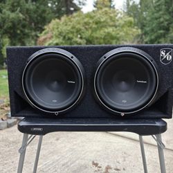 Rockford P2 12s In A Ported Box