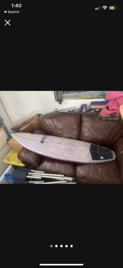HTLT 5’3 20 L Lilac/purple Surfboard Only Used A Few Times