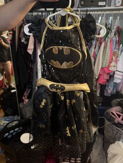 Sparkly Batman Costume 3T-4T