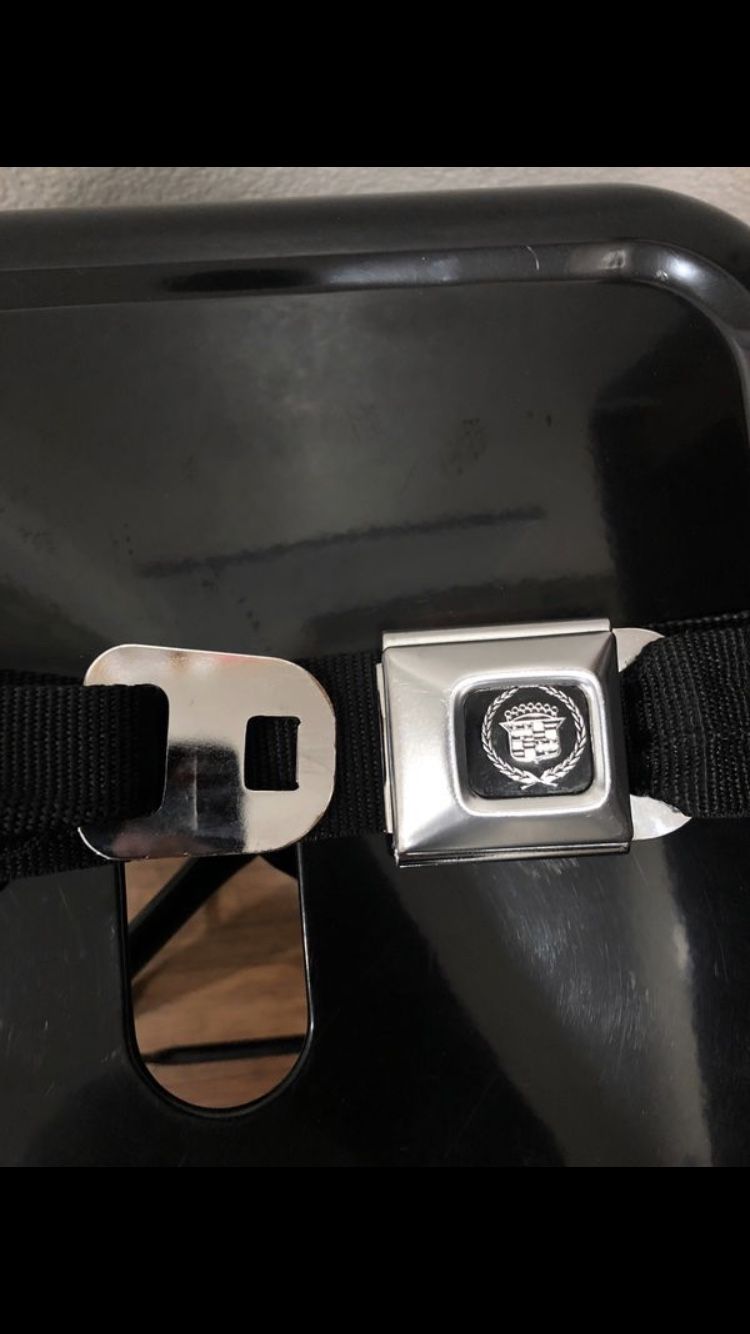 Cadillac Seatbelt: One Size Fits All