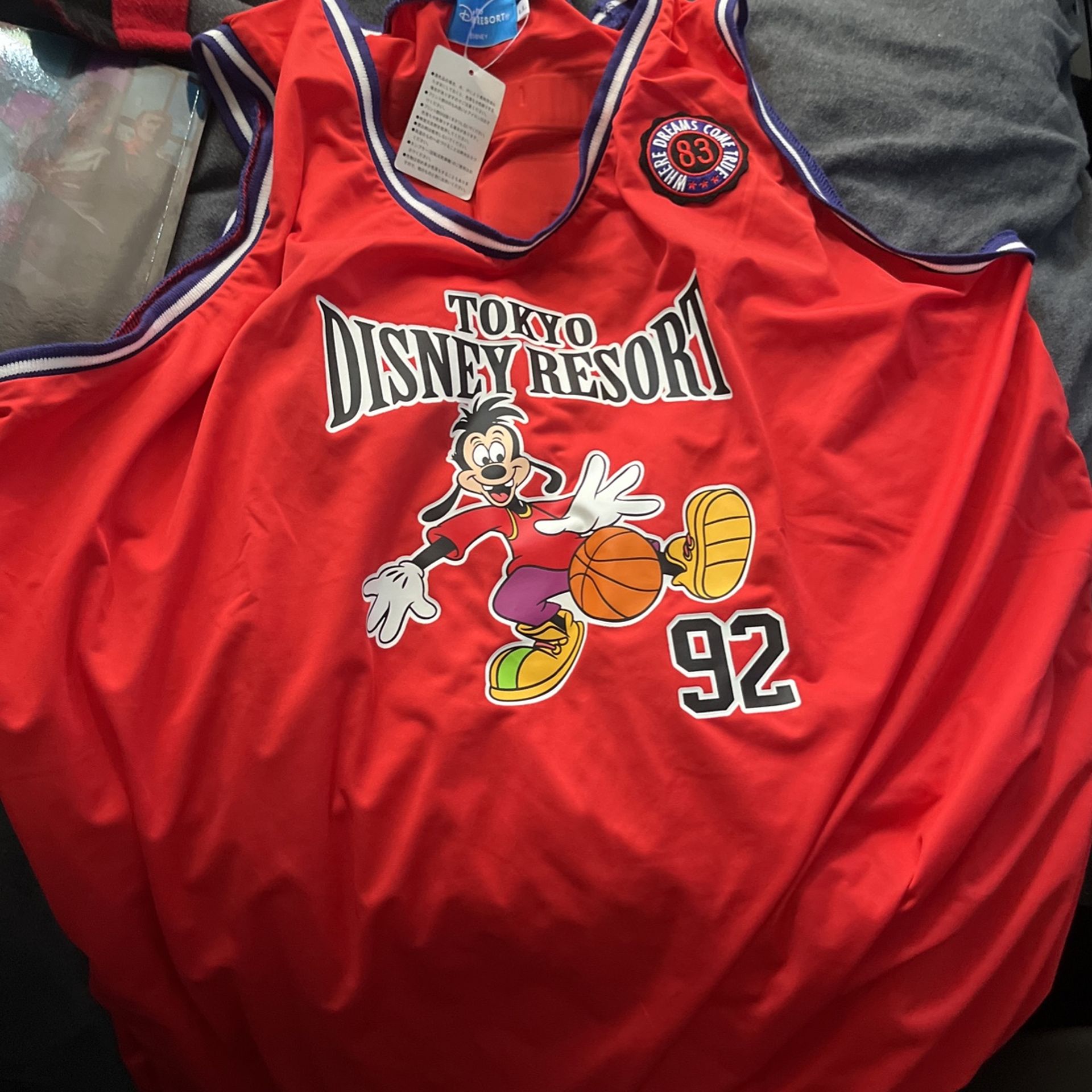 Max Goof Jersey Tokyo Disney