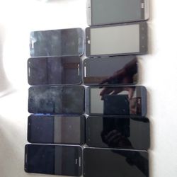 Lot Of 11 Android Phones