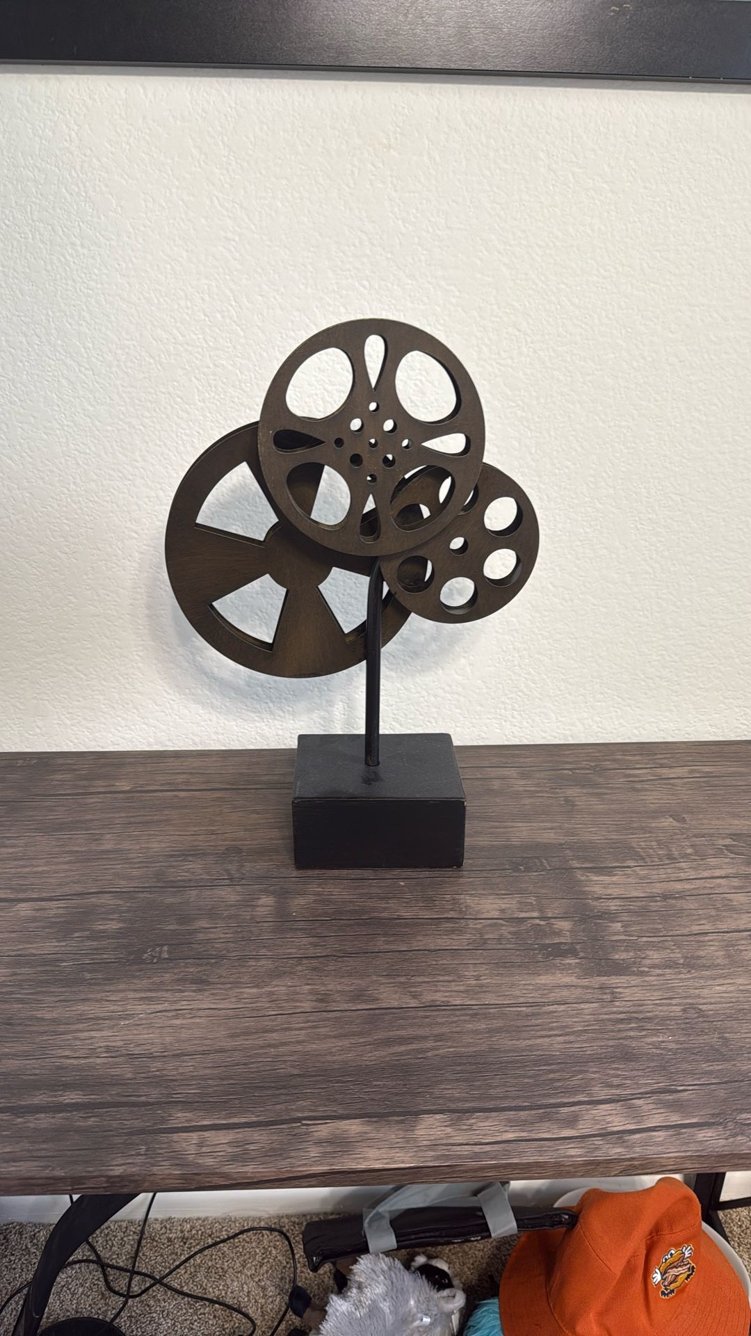 Movie Film Wheel Decor Piece
