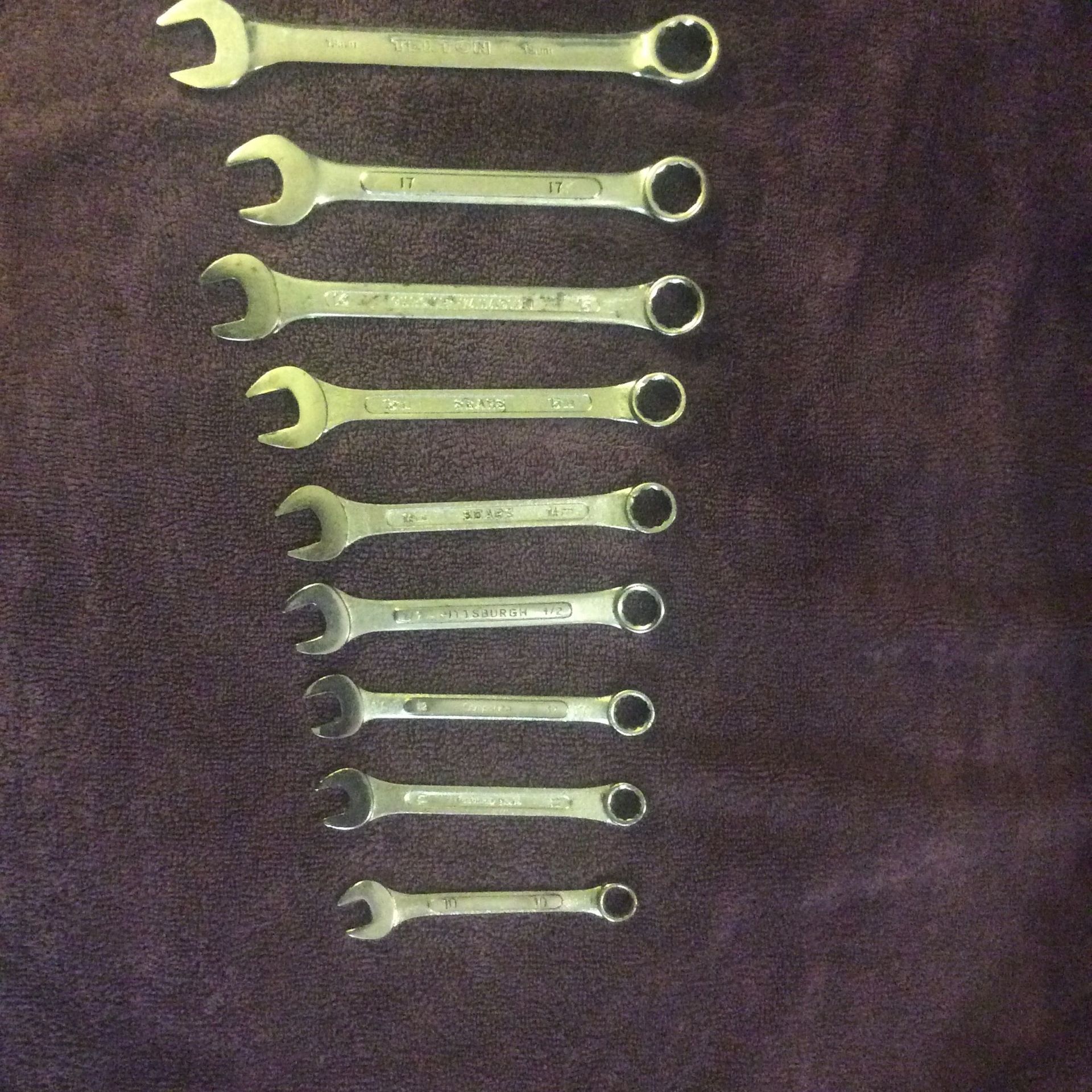 Set Of Metric Wrenches