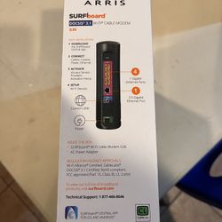 ARRIS - SURFboard DOCSIS 3.1 Multi-Gig Cable Modem & Wi-Fi 6 Router 