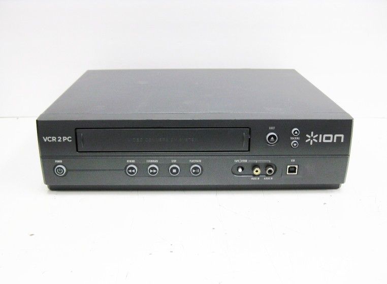 ION VCR2PC Video Cassette Player VHS VCR