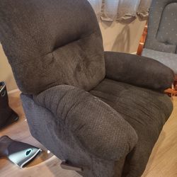 Overstuffed Rocking Recliner