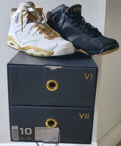 Jordan 6/7 Golden Moments Pack 2012 (Used)