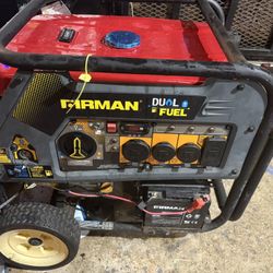 Firman Duel Fuel 10,000/8,000  Electric Start Read Description 
