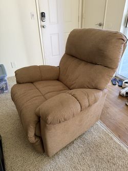 Light Brown Reclining Chair