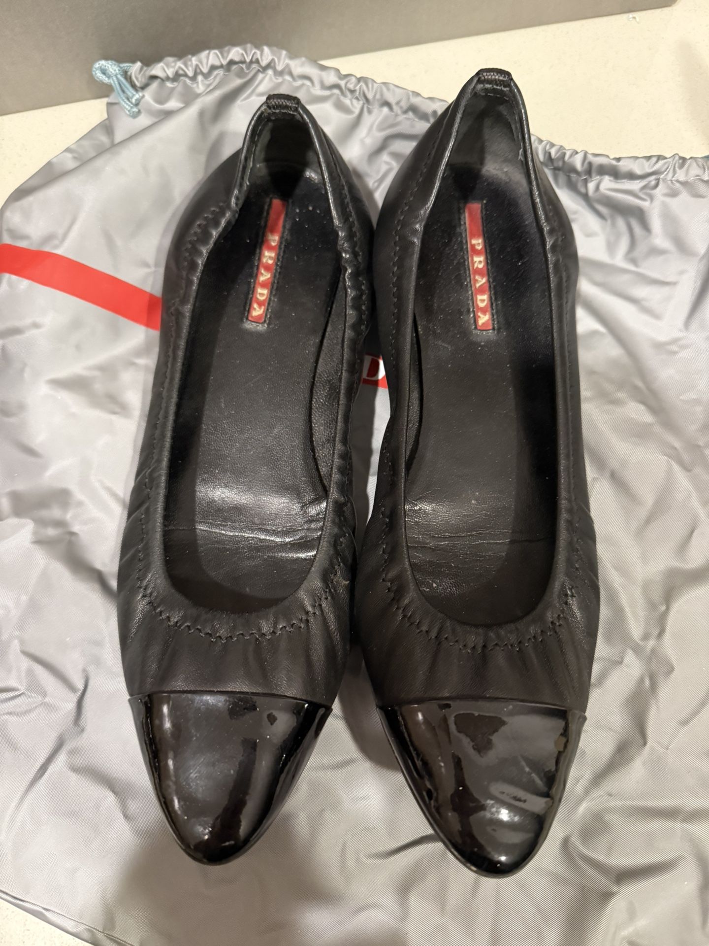 Prada Flats Sz 36