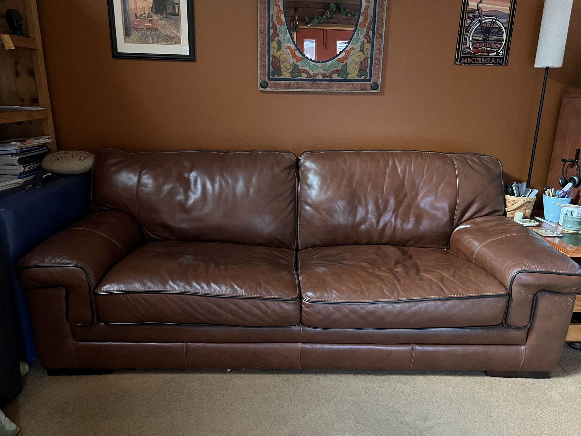 Leather Couch