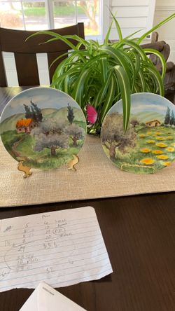 Small Decorative  Plates 