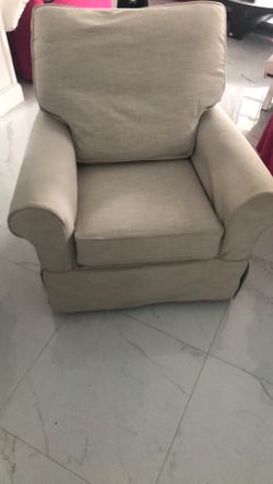 Pottery Barn Swivel Glider Chair Grand
