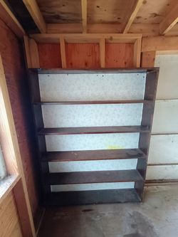 Old Wood Shelf