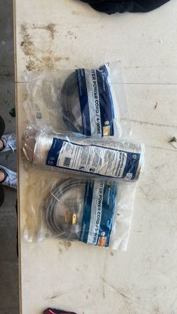 GE Dryer Install Bundle - New/Sealed (Duct + 2 Power Cords)