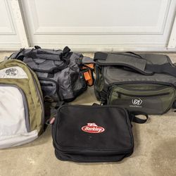 Fishing Tackle Bags – Lot of 4