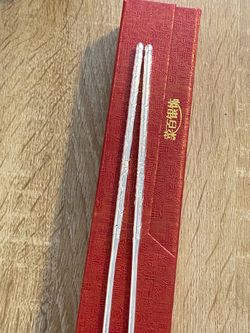Luxury Silver Chopsticks