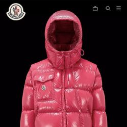 Moncler Pink Coat 