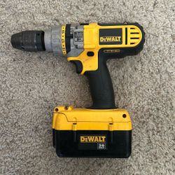 Dewalt DC901 36V Heavy Duty Cordless 1/2" Driver Drill w/ Battery & Charger