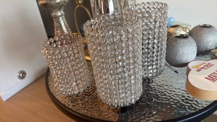 3 candle holders