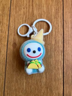 Jack in the Box Mini Labubu Keychain