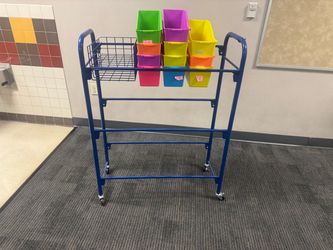 Lakeshore Book Bin cart