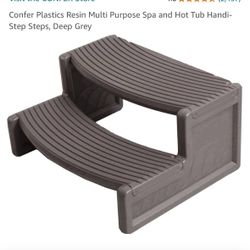 Confer Hot Tub Step In Deep Gray
