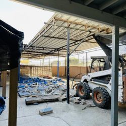 Concrete Breaker Bobcat Demo