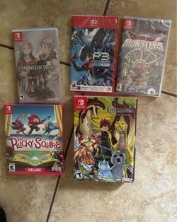 Nintendo Switch Games new  $30 EachOne or 2 for $55Price Firm