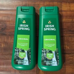 Irish Spring ORIGINAL Scent Body Wash: 20 oz Each (2 For $8) 