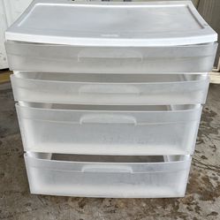 STERILITE, 3-DRAWER,  21 3/4"l x 15 3/4"w x 24"tall; THERE are 4 TOTAL, $8 EACH; cross streets are Arapaho & Waterview 