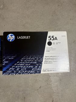 HP LASER JET 55A BLACK NOIR PRINT CARTRIDGE