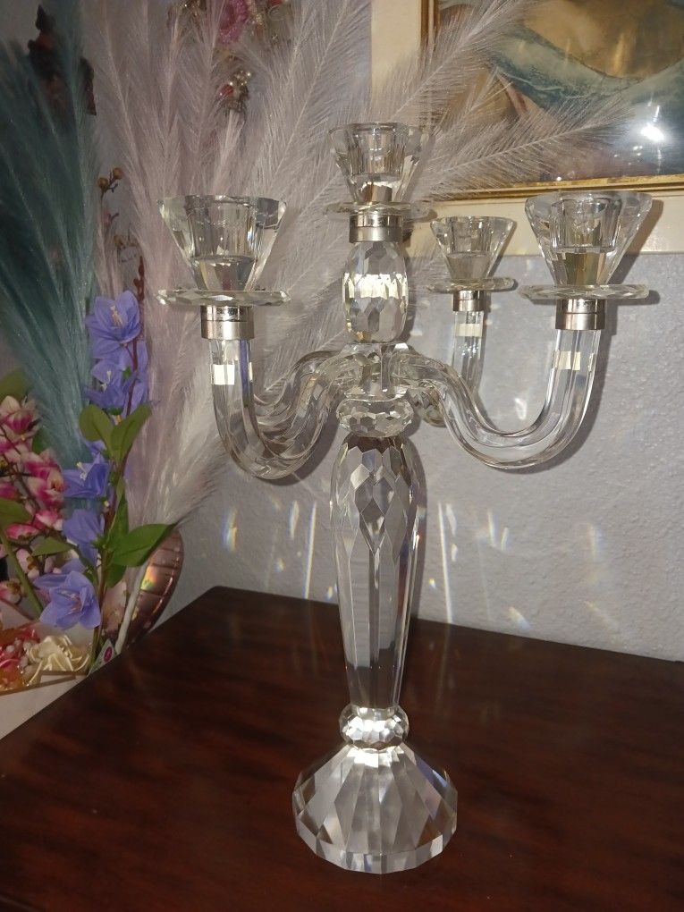 Candelabro De Cristal