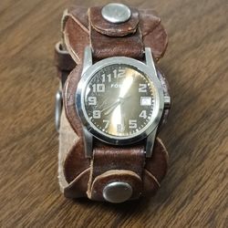 Fossil watch green online face