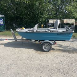 Fishing Boat And Trailer