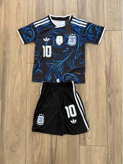 Youth/ Toddler Argentina Messi away Jersey, 2t to youth xl