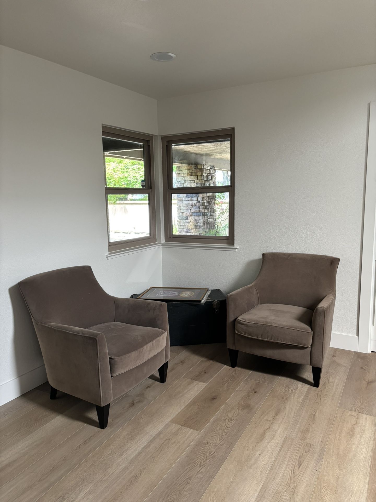 Crate And Barrel accent chairs