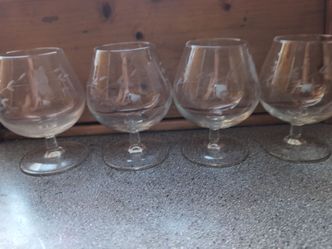 Princess House wine goblets