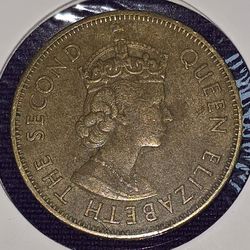 1966 Jamiaca 1 Penny Coin