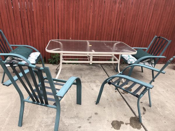 Metal Outdoor Patio Furniture Table For In Buffalo Ny Offerup