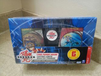 COLLECTIBLE 2008 BAKUGAN CARD POWER HOUSE BOX ( BRAND NEW FACTORY SEALED)