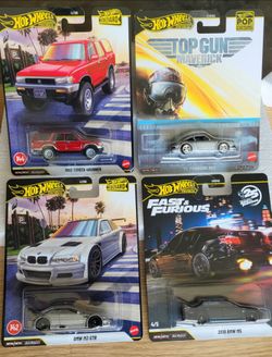 Hot Wheels Premium Boulevard, Pop Culture, and Fast & Furious $10 Each